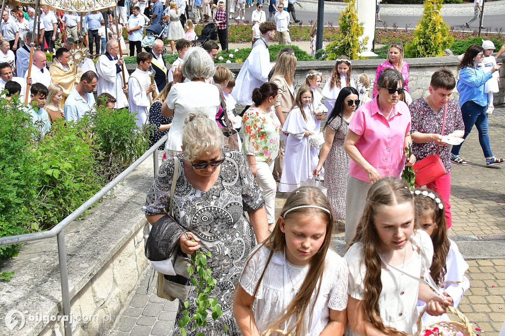 Boże Ciało. Procesje Eucharystyczne przeszły ulicami Biłgoraja