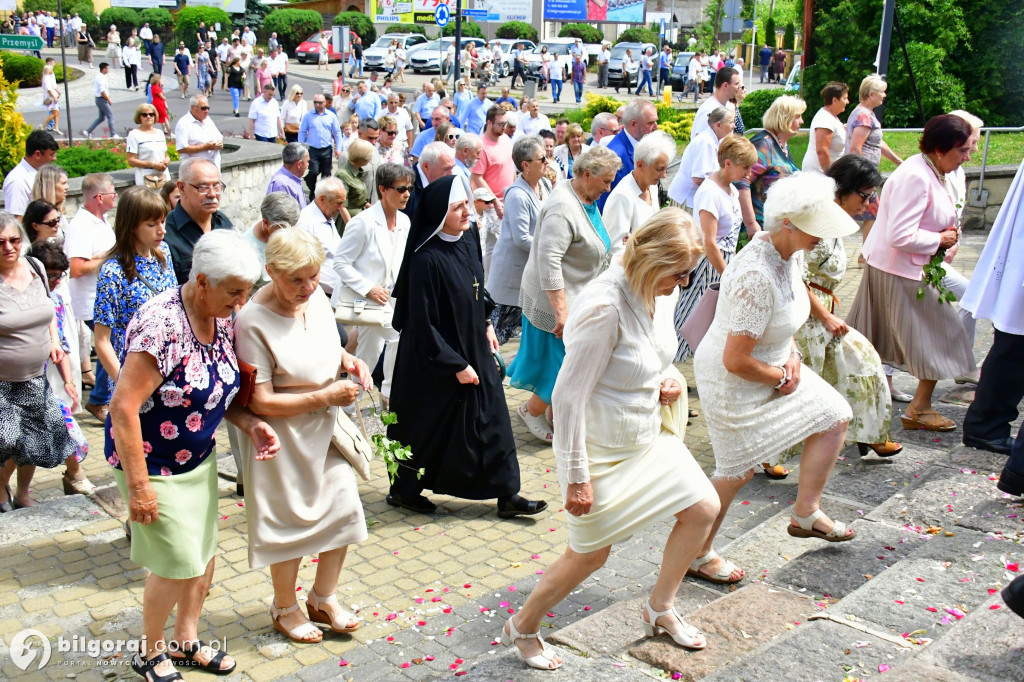 Boże Ciało. Procesje Eucharystyczne przeszły ulicami Biłgoraja