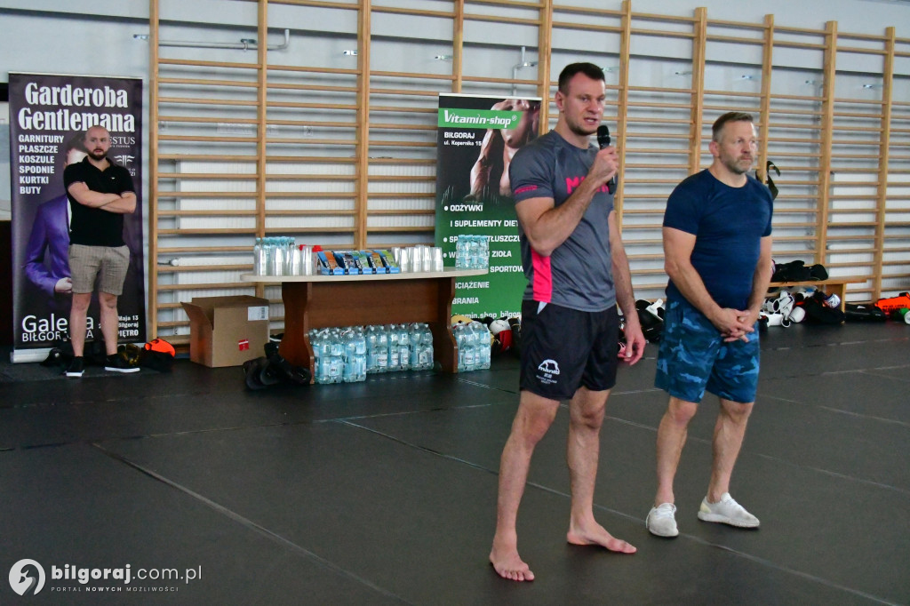 Seminarium Sztuk Walki w Biłgoraju: Wrzosek i Jocz szkolili adeptów MMA!