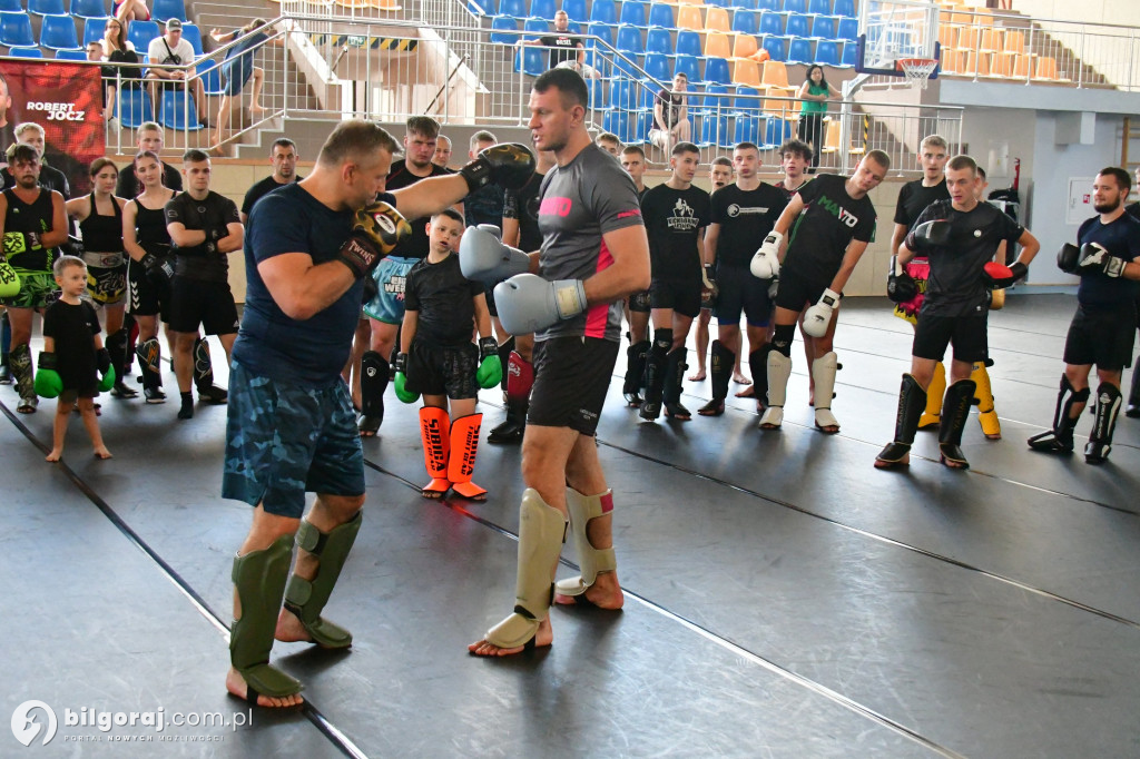 Seminarium Sztuk Walki w Biłgoraju: Wrzosek i Jocz szkolili adeptów MMA!