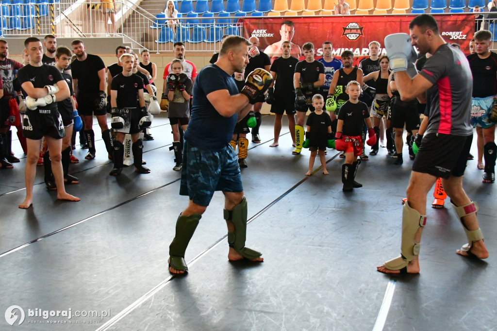 Seminarium Sztuk Walki w Biłgoraju: Wrzosek i Jocz szkolili adeptów MMA!