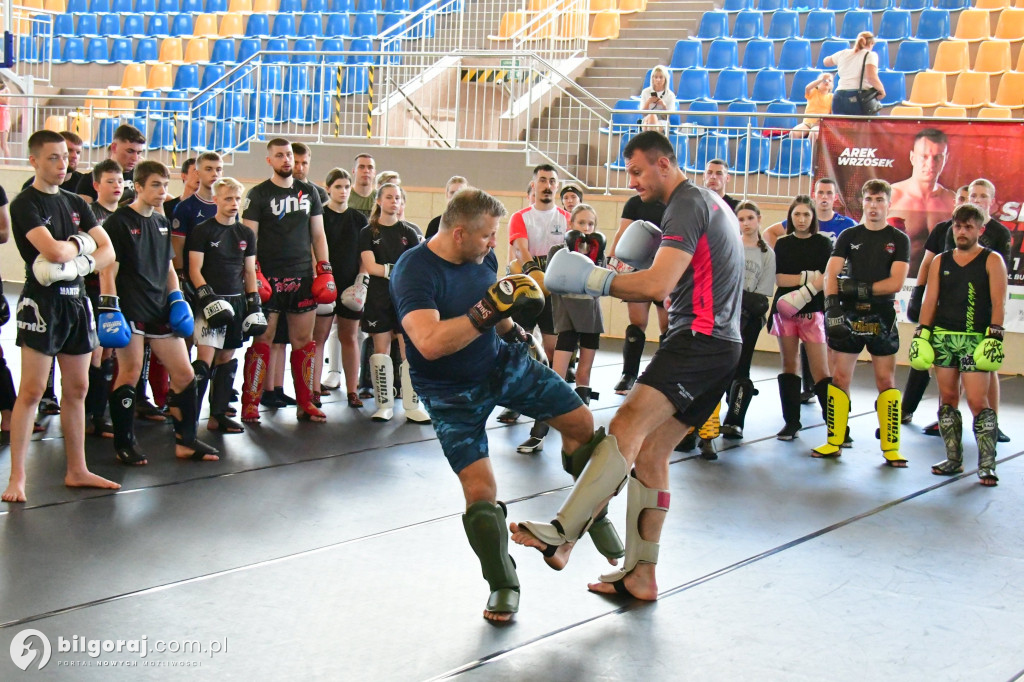 Seminarium Sztuk Walki w Biłgoraju: Wrzosek i Jocz szkolili adeptów MMA!