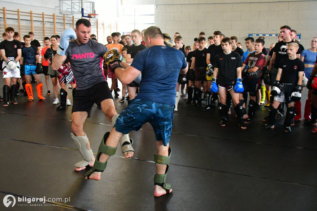 Seminarium Sztuk Walki w Biłgoraju: Wrzosek i Jocz szkolili adeptów MMA!