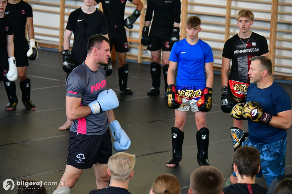 Seminarium Sztuk Walki w Biłgoraju: Wrzosek i Jocz szkolili adeptów MMA!