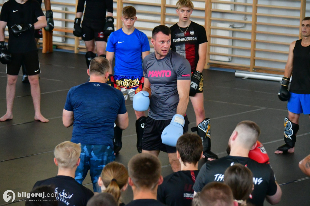 Seminarium Sztuk Walki w Biłgoraju: Wrzosek i Jocz szkolili adeptów MMA!