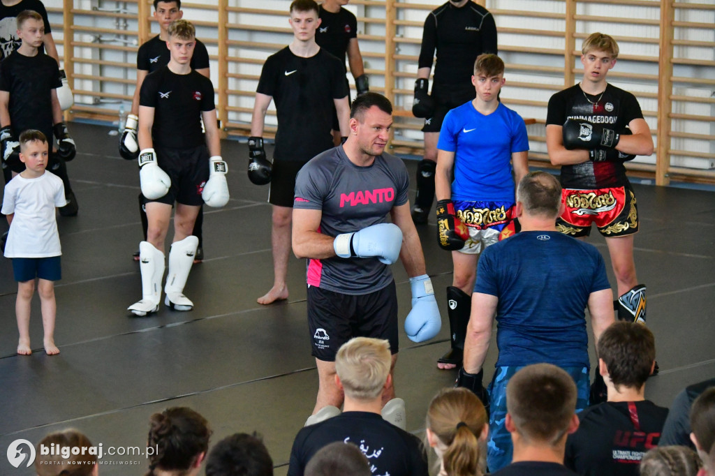 Seminarium Sztuk Walki w Biłgoraju: Wrzosek i Jocz szkolili adeptów MMA!