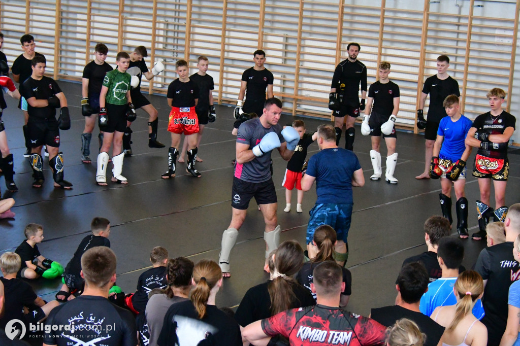 Seminarium Sztuk Walki w Biłgoraju: Wrzosek i Jocz szkolili adeptów MMA!