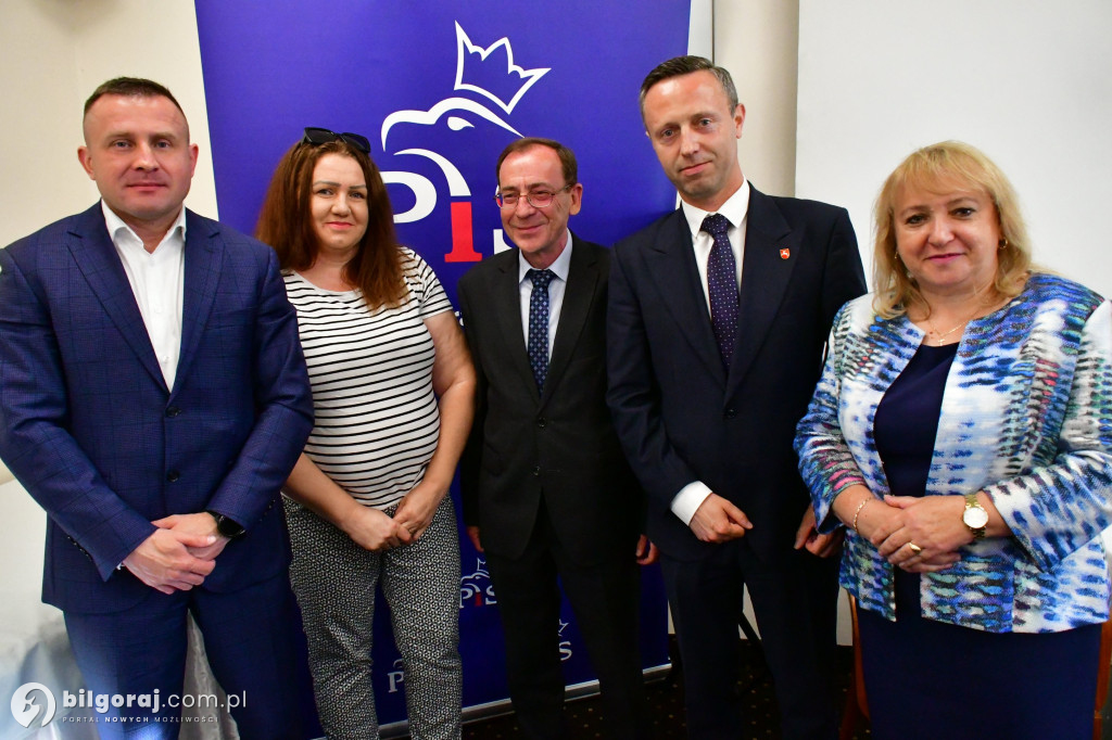 Mariusz Kamiński spotkał się z mieszkańcami Biłgoraja