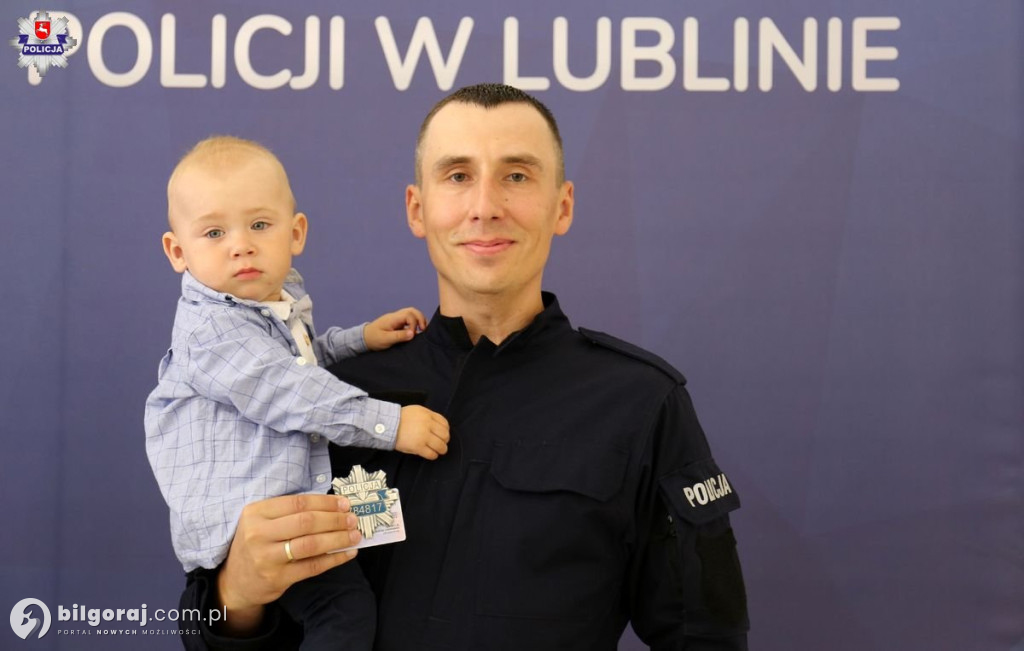 Nowi policjanci w biłgorajskiej Komendzie