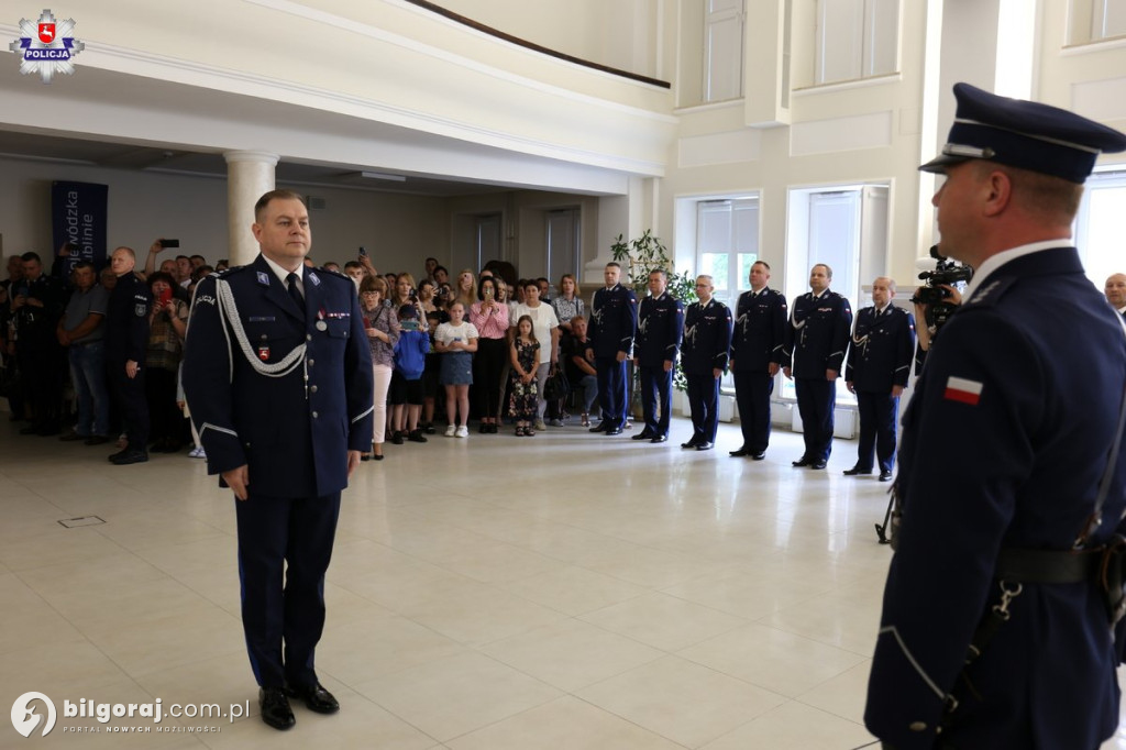 Nowi policjanci w biłgorajskiej Komendzie