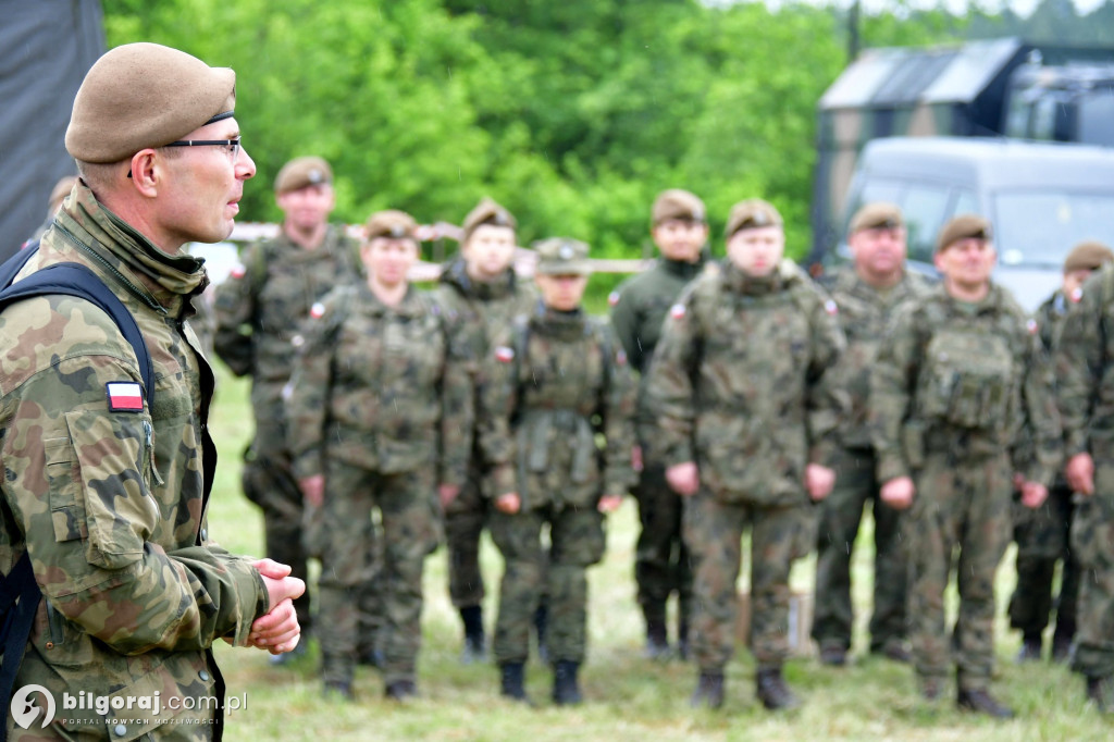 Biszcza. Ćwiczenia zgrywające służb