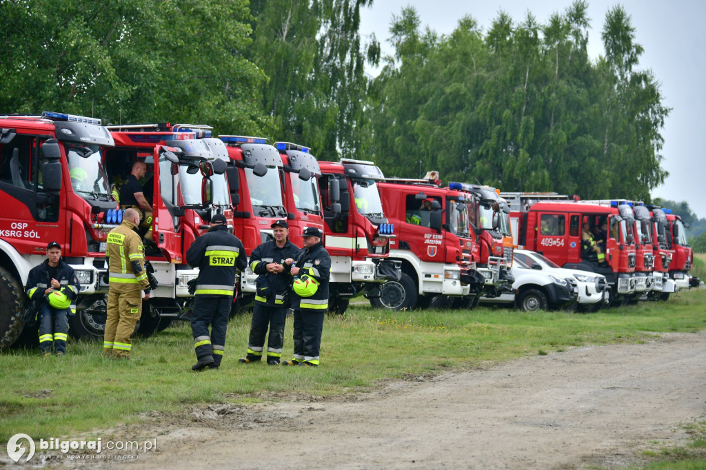 Biszcza. Ćwiczenia zgrywające służb