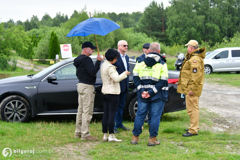Biszcza. Ćwiczenia zgrywające służb