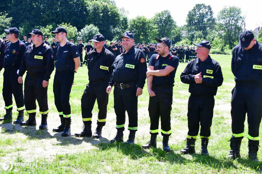 Strażacy z Gminy Turobin, Goraj i Frampol zmierzyli się w zawodach!