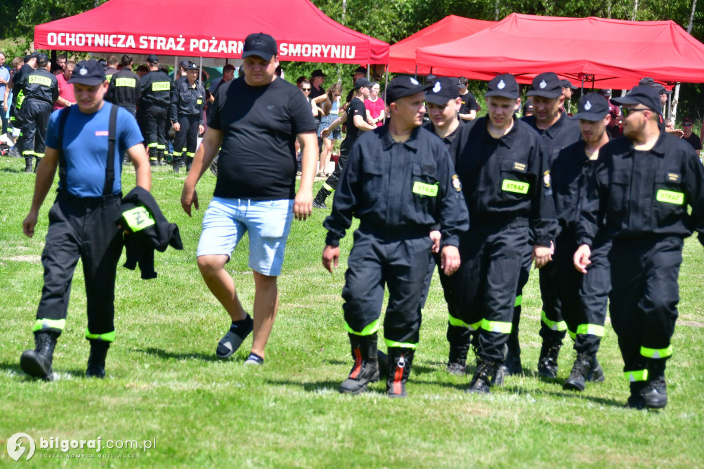 Strażacy z Gminy Turobin, Goraj i Frampol zmierzyli się w zawodach!