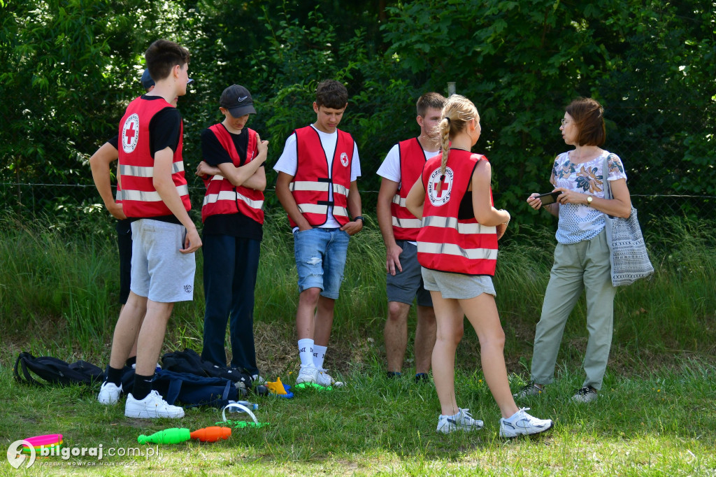 Piknik integracyjno-edukacyjny nad Zalewem Bojary: Sukces inicjatywy SIM PCK Biłgoraj