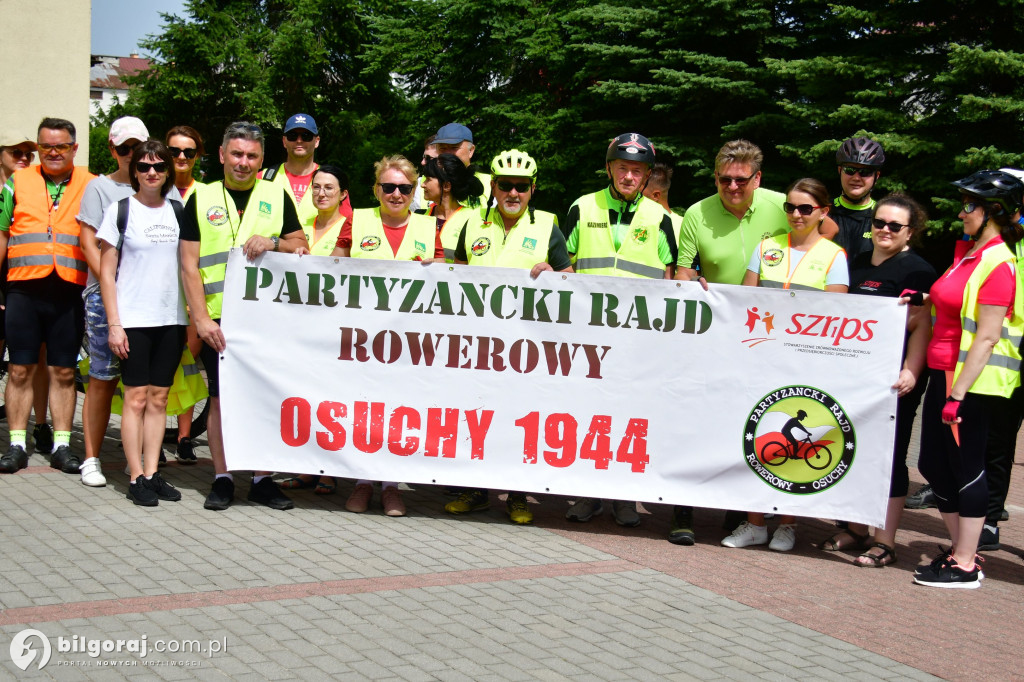 Rajd rowerowy na Osuchy. Tak uczcili Bohaterów