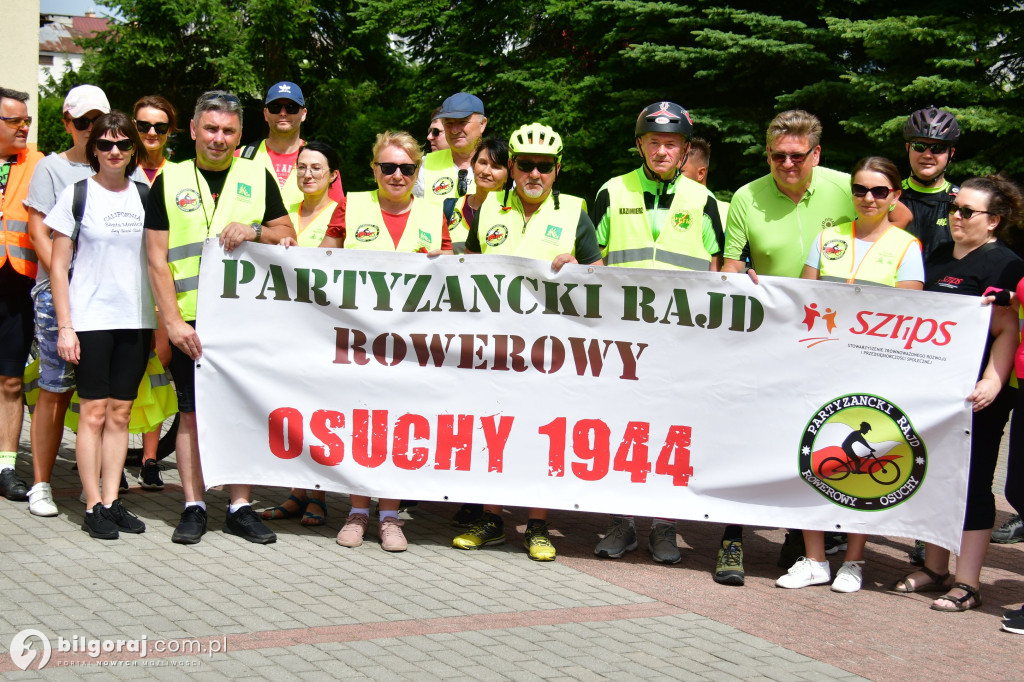 Rajd rowerowy na Osuchy. Tak uczcili Bohaterów