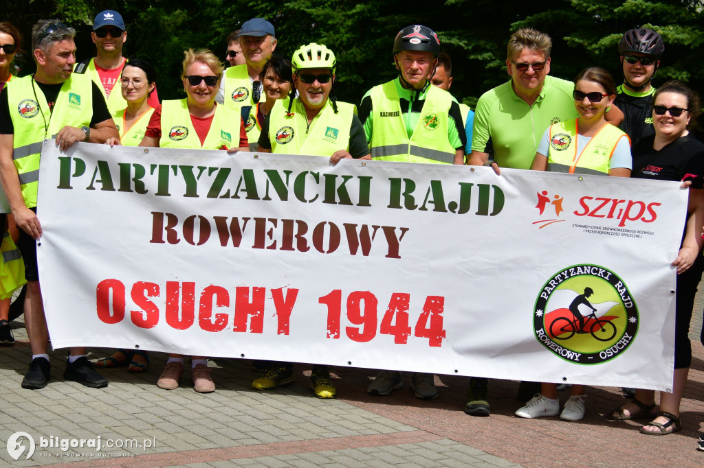Rajd rowerowy na Osuchy. Tak uczcili Bohaterów