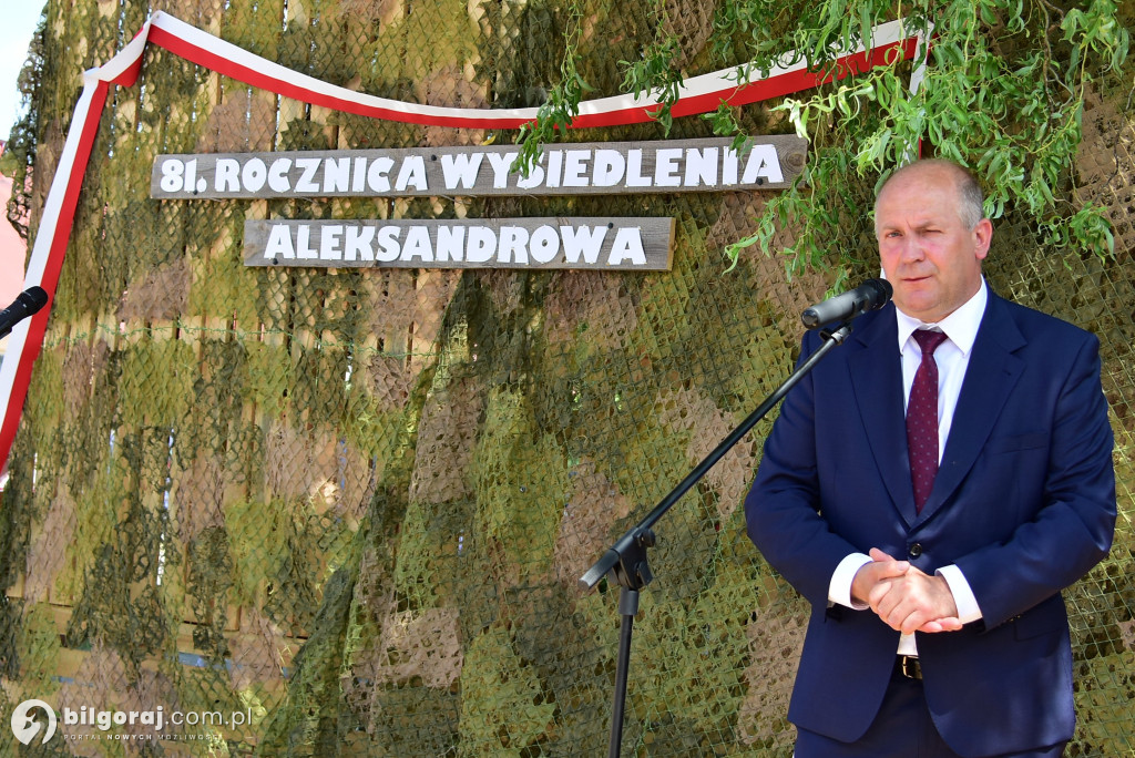 81. rocznica wysiedlenia Aleksandrowa: Mieszkańcy uczcili pamięć pomordowanych