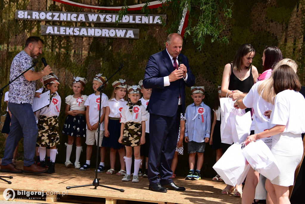 81. rocznica wysiedlenia Aleksandrowa: Mieszkańcy uczcili pamięć pomordowanych