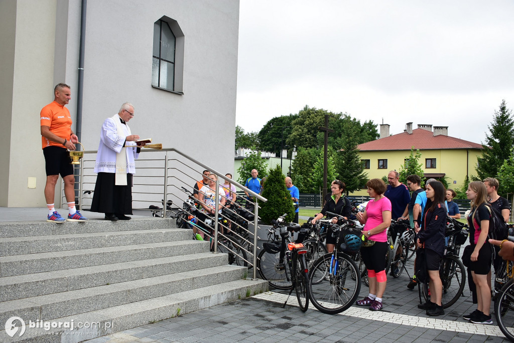 Rowerem ku Matce Boskiej Częstochowskiej: Pielgrzymka z Biłgoraja na Jasną Górę