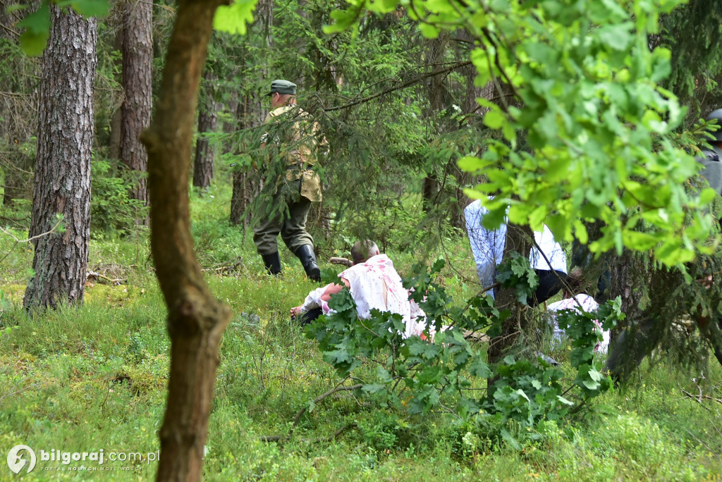 Inspenizacja historyczna niemieckiego mordu polkisch partyzantów