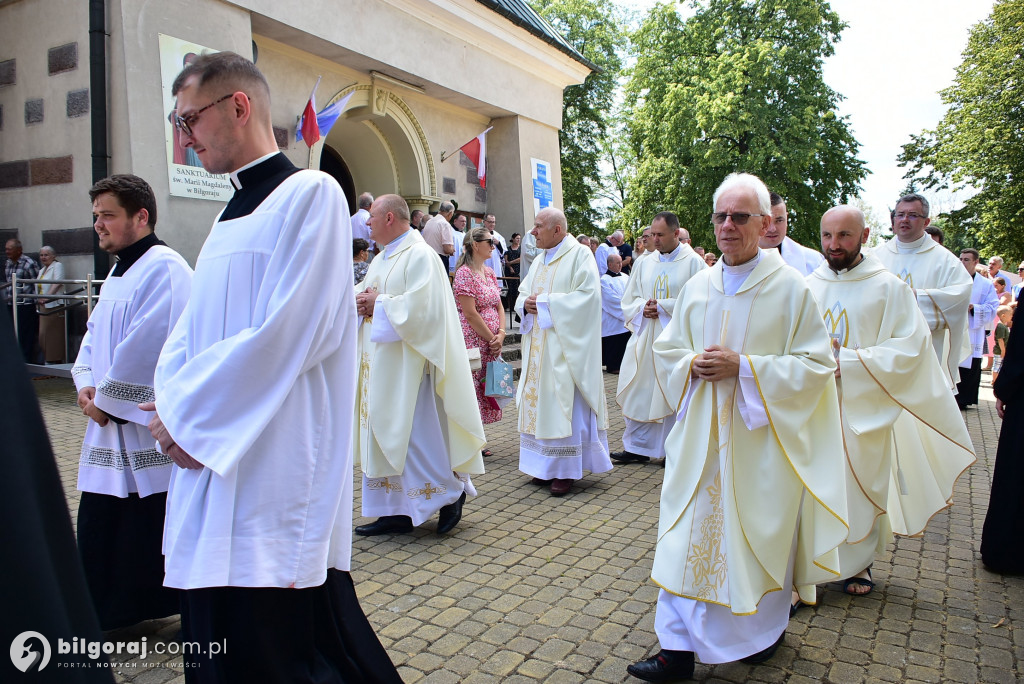 Św. Maria Magdalena patronką Biłgoraja: uroczystości odpustowe z udziałem biskupa