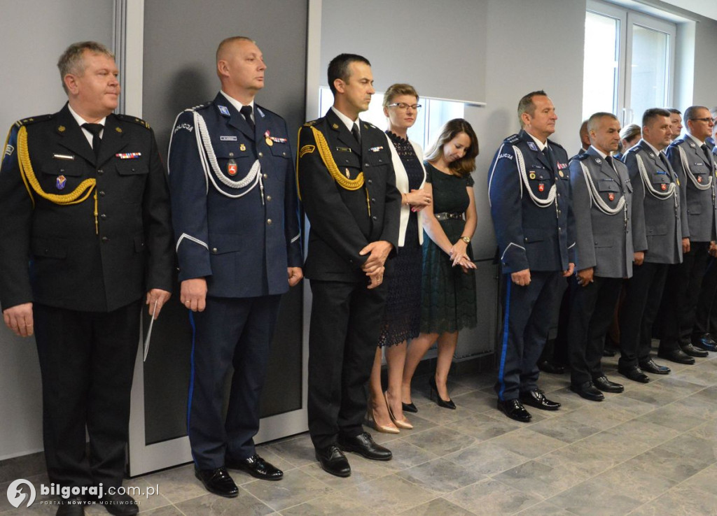 Obchody święta Policji w Komendzie Powiatowej Policji w Biłgoraju