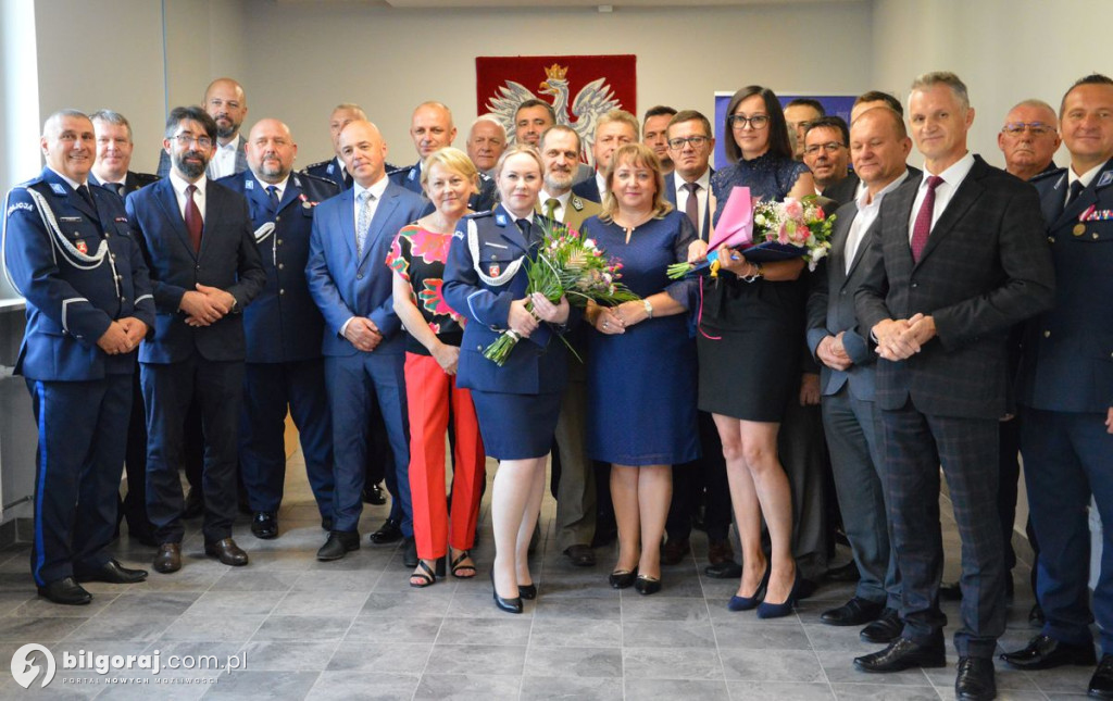 Obchody święta Policji w Komendzie Powiatowej Policji w Biłgoraju