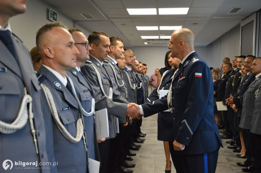 Obchody święta Policji w Komendzie Powiatowej Policji w Biłgoraju