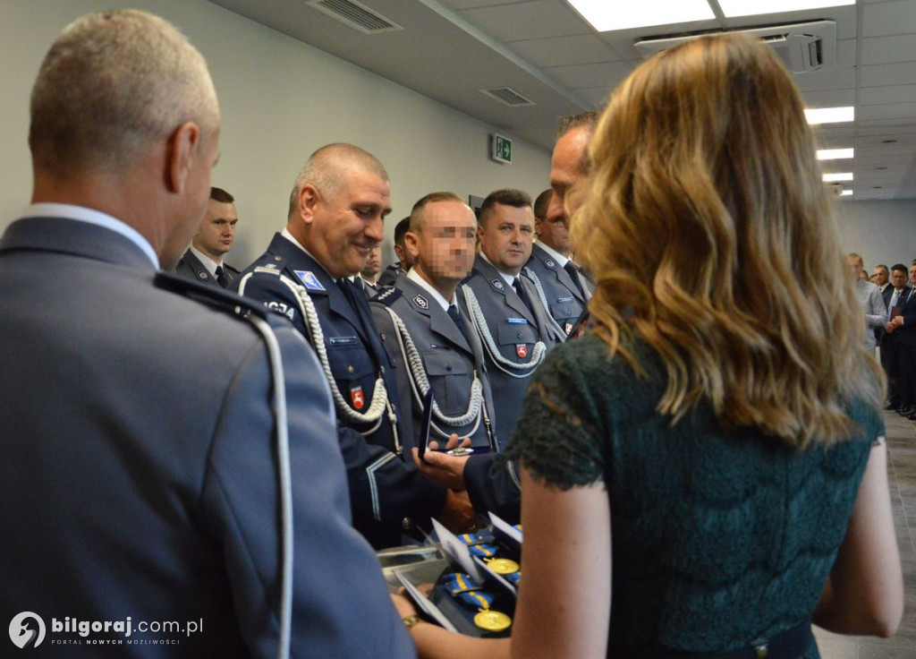 Obchody święta Policji w Komendzie Powiatowej Policji w Biłgoraju