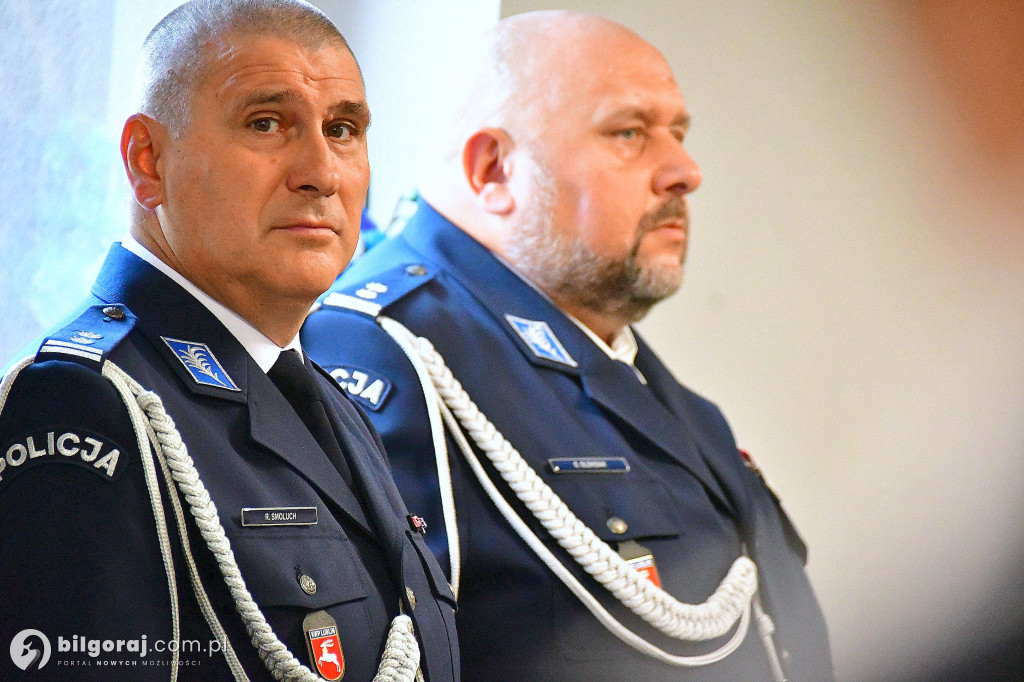 Obchody święta Policji w Komendzie Powiatowej Policji w Biłgoraju
