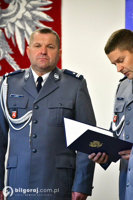 Obchody święta Policji w Komendzie Powiatowej Policji w Biłgoraju