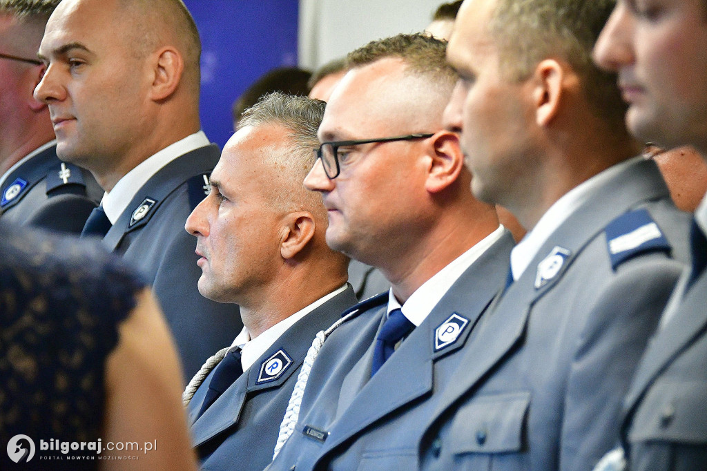 Obchody święta Policji w Komendzie Powiatowej Policji w Biłgoraju