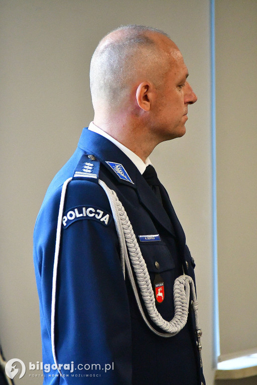 Obchody święta Policji w Komendzie Powiatowej Policji w Biłgoraju