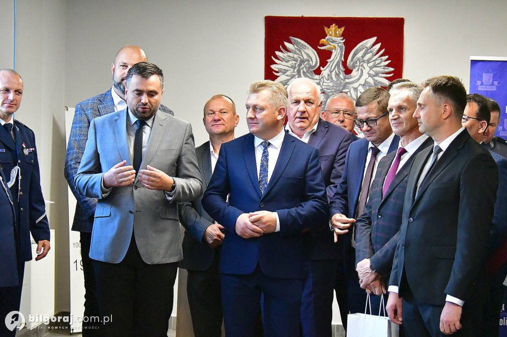 Obchody święta Policji w Komendzie Powiatowej Policji w Biłgoraju