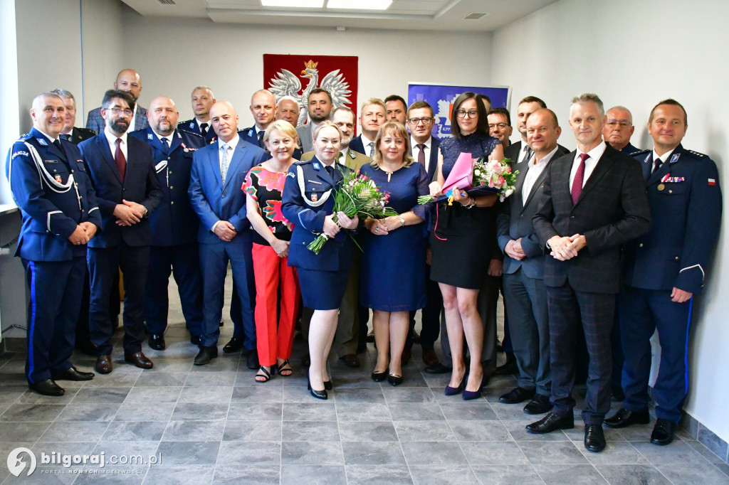 Obchody święta Policji w Komendzie Powiatowej Policji w Biłgoraju