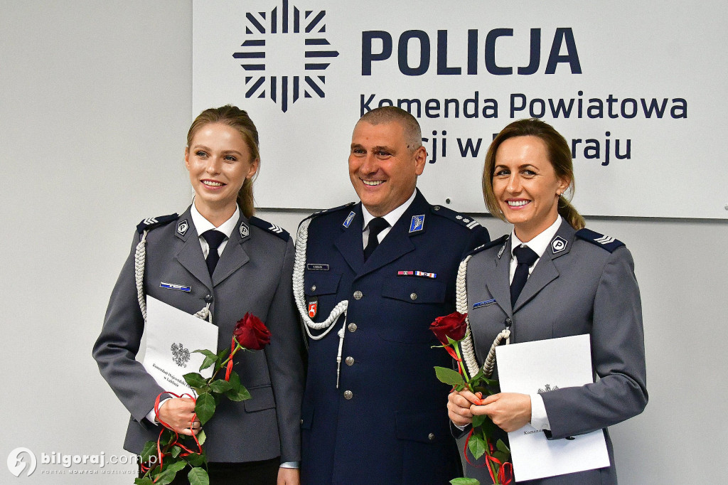 Obchody święta Policji w Komendzie Powiatowej Policji w Biłgoraju