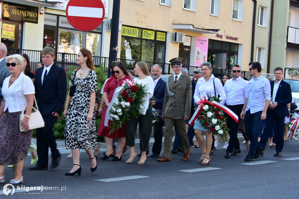 Pamięć o Powstaniu Warszawskim: uroczystości w Biłgoraju na 80. rocznicę