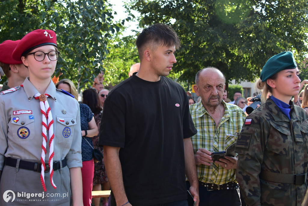 Pamięć o Powstaniu Warszawskim: uroczystości w Biłgoraju na 80. rocznicę