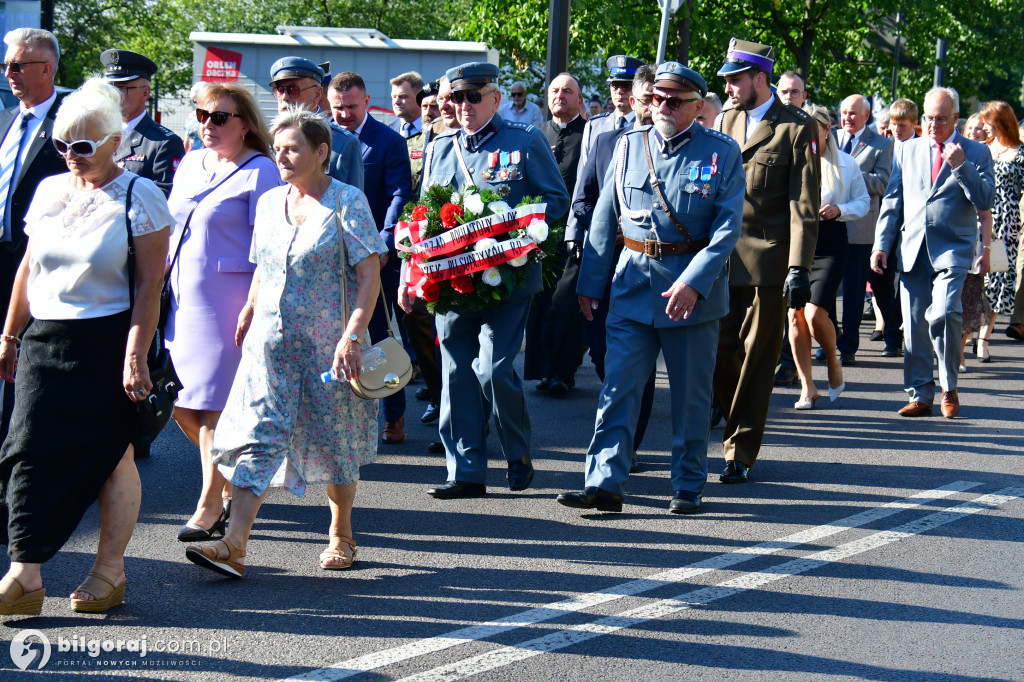 Pamięć o Powstaniu Warszawskim: uroczystości w Biłgoraju na 80. rocznicę