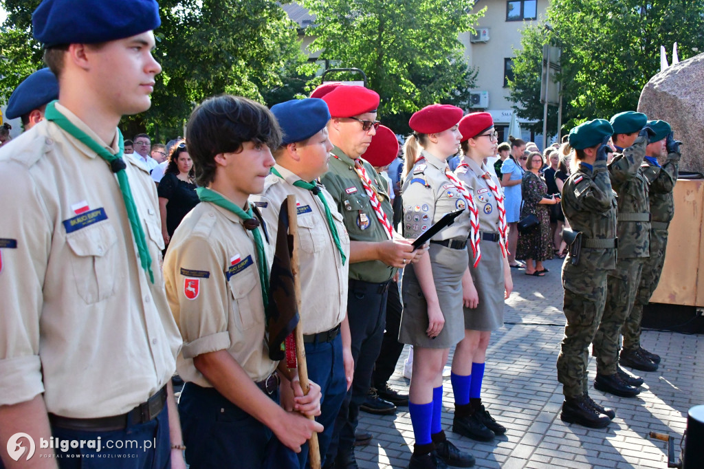 Pamięć o Powstaniu Warszawskim: uroczystości w Biłgoraju na 80. rocznicę