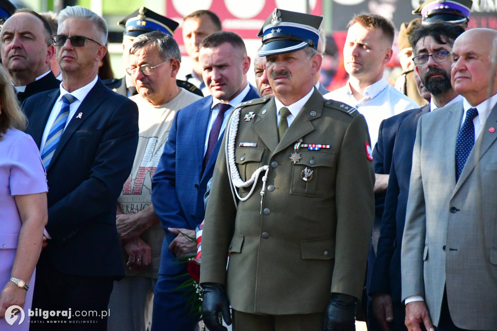 Pamięć o Powstaniu Warszawskim: uroczystości w Biłgoraju na 80. rocznicę