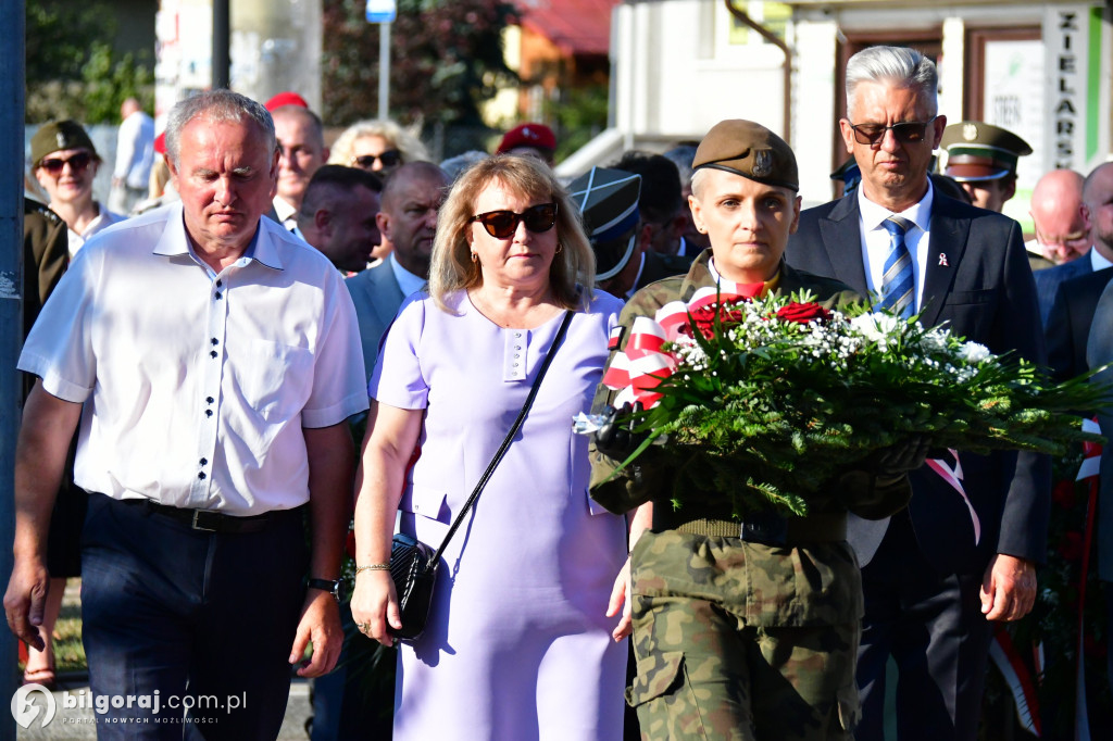 Pamięć o Powstaniu Warszawskim: uroczystości w Biłgoraju na 80. rocznicę