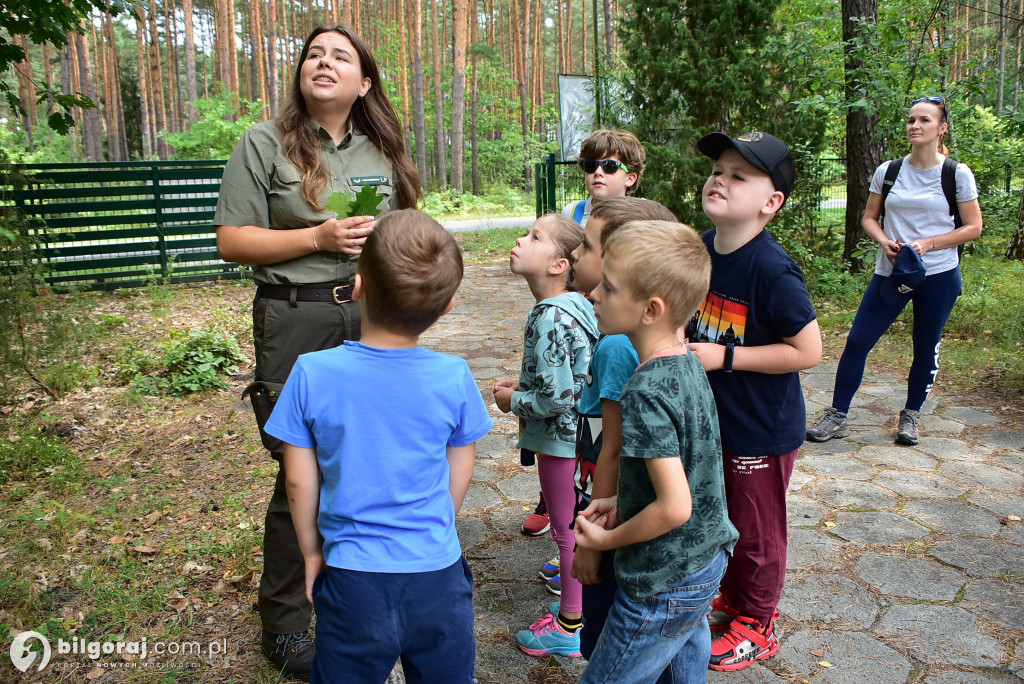 Spacer z leśnikiem na łonie przyrody w Biłgoraju