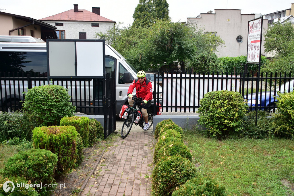 2000 km dla PCK na rowerze - historie z Biłgoraja