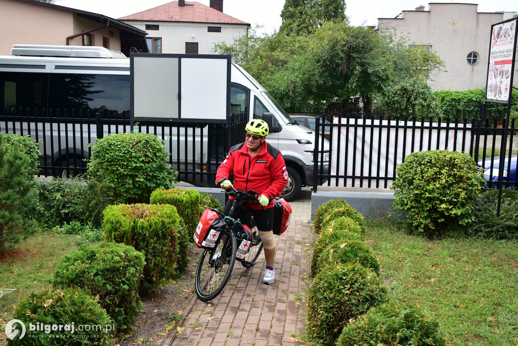 2000 km dla PCK na rowerze - historie z Biłgoraja