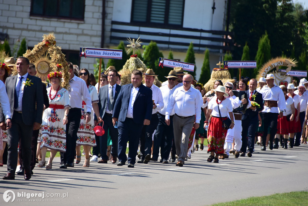 Dożynki powiatu biłgorajskiego w Obszy: Święto plonów i wdzięczności