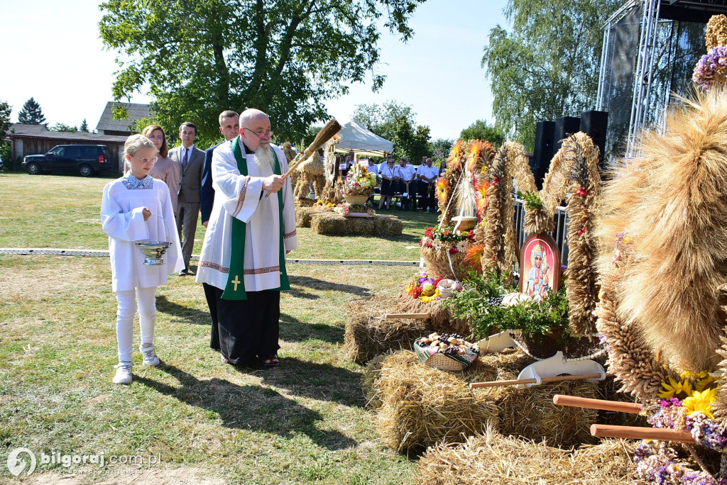 Dożynki powiatu biłgorajskiego w Obszy: Święto plonów i wdzięczności